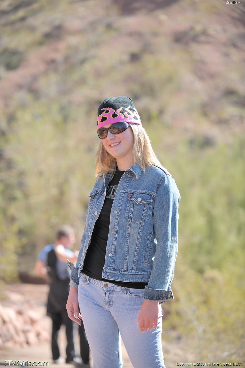 Madi in Summer Dress